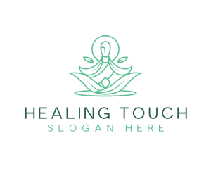 Lotus Relaxing Yoga logo design