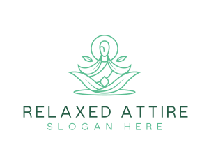 Lotus Relaxing Yoga logo design