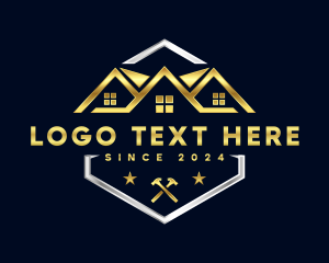 Refurbish - House Roofing Maintenance logo design