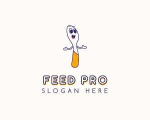 Feed - Happy Spoon Cutlery logo design