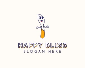 Happy Spoon Cutlery  logo design