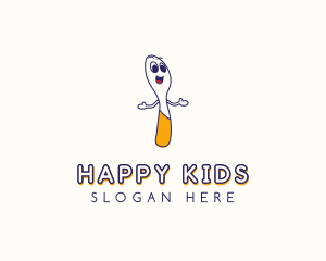 Happy Spoon Cutlery  logo design