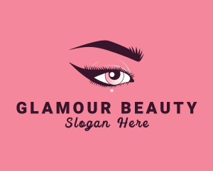 Cosmetic - Eyelashes Cosmetic Product logo design