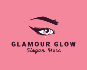 Cosmetic - Eyelashes Cosmetic Product logo design