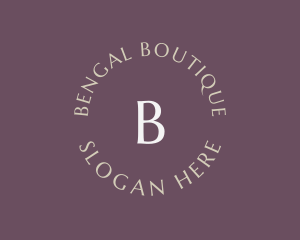 Elegant Boutique Brand logo design