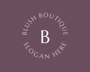 Elegant Boutique Brand logo design