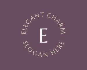 Elegant Boutique Brand logo design