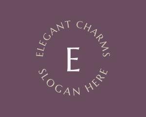 Elegant Boutique Brand logo design