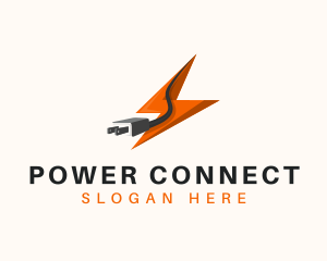 Plug - Electrical Power Plug logo design