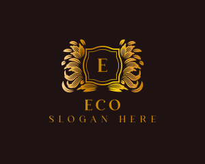 Premium Leaf Wreath Logo