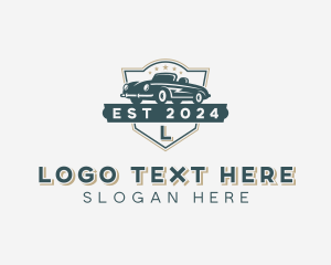 Vintage - Car Vehicle Detailing logo design