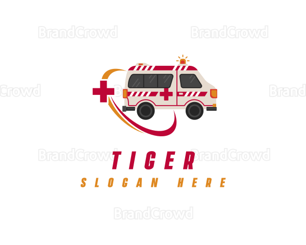 Medical Emergency Ambulance Logo