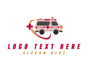 Medical Emergency Ambulance Logo