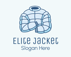 Jacket - Blue Winter Jacket logo design