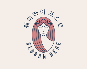 Woman Beauty Salon logo design