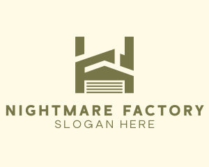 Industrial Storage House logo design