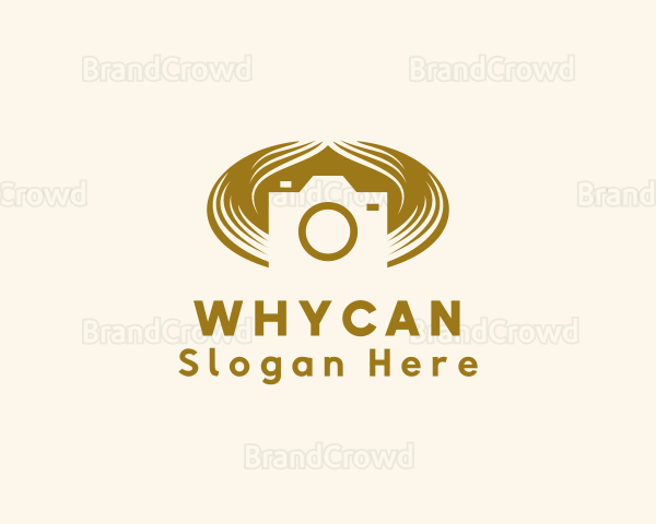 Luxury Camera Photography Logo