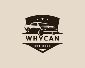 Automotive Sedan Garage Logo