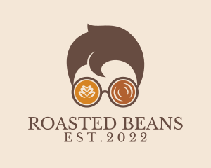 Roasted - Barista Coffee Drink logo design