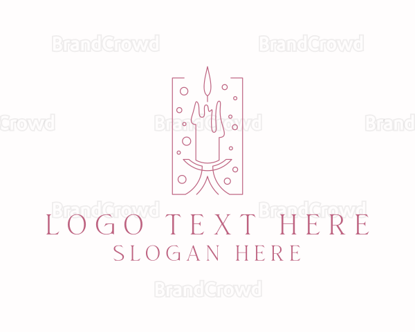 Handmade Artisanal Candle Logo