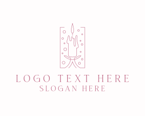 Handmade Artisanal Candle Logo