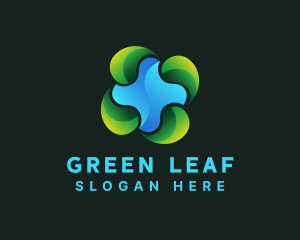 Natural Medicine Leaf logo design