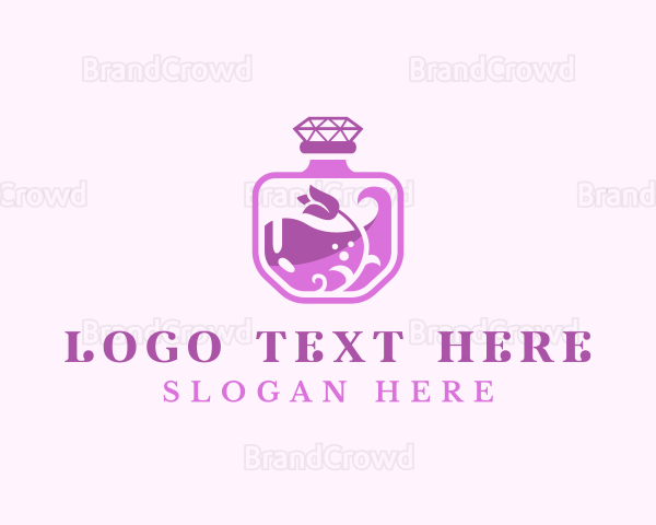 Flower Scent Perfume Logo