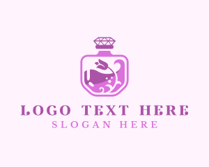 Flower - Flower Scent Perfume logo design