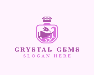 Flower Scent Perfume logo design