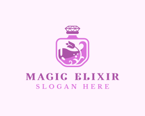 Flower Scent Perfume logo design