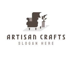 Crafts - Furniture Armchair Sofa logo design