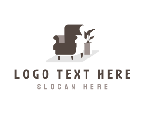 Lounge - Furniture Armchair Sofa logo design