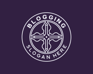 Catholic - Religious Christian Cross logo design