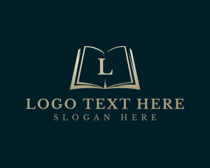Encyclopedia - Story Book Education logo design