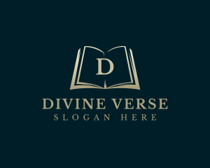 Scripture - Story Book Education logo design