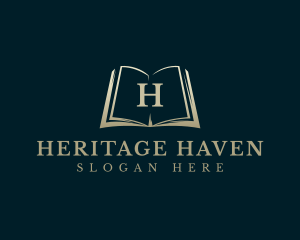 History - Story Book Education logo design