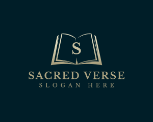 Scripture - Story Book Education logo design