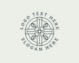 Bible - Holy Cross Church logo design