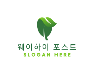 Herbal Nature Leaf logo design