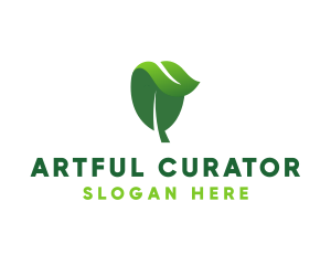 Herbal Nature Leaf logo design