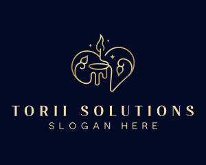 Candle Light Decor logo design