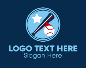 Baseball Player - Baseball Batter Hit logo design