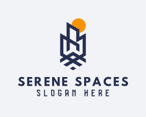 Skyscraper Office Space logo design