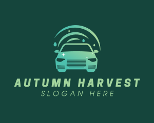 Auto - Car Vehicle Cleaning logo design