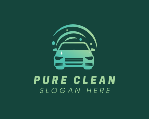 Car Vehicle Cleaning logo design