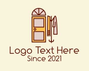 Furniture - Door Coat Hanger logo design