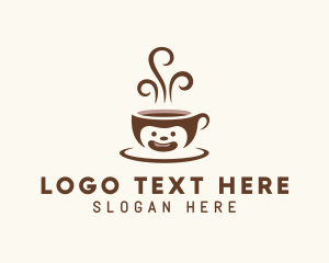 Mug - Hot Brewed Coffee Cup logo design