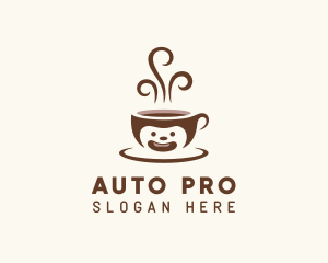 Mocha - Hot Brewed Coffee Cup logo design