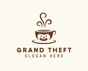 Cup - Hot Brewed Coffee Cup logo design