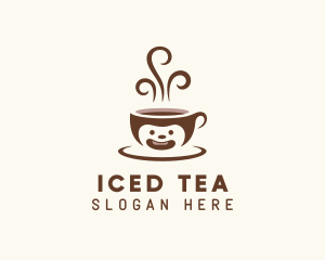 Hot Brewed Coffee Cup logo design